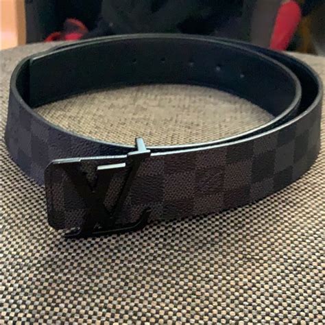 lv checkered belt